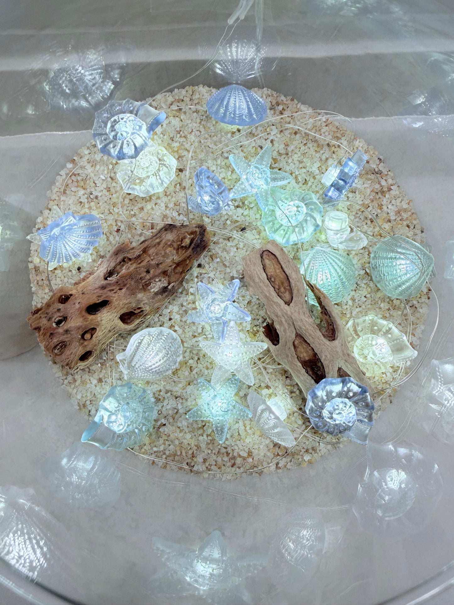 watts up, beaches string lights