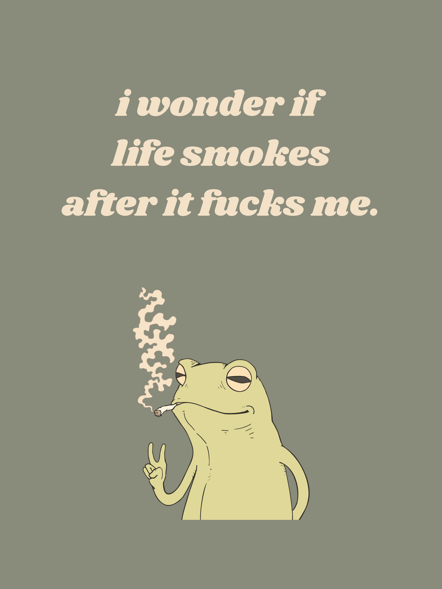 does life smoke? printable home decor