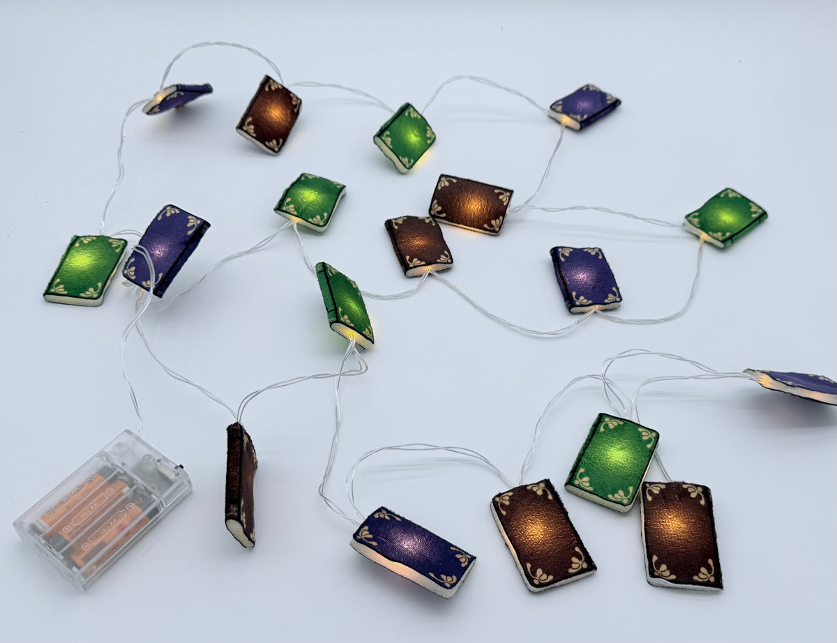 book nookin' string lights