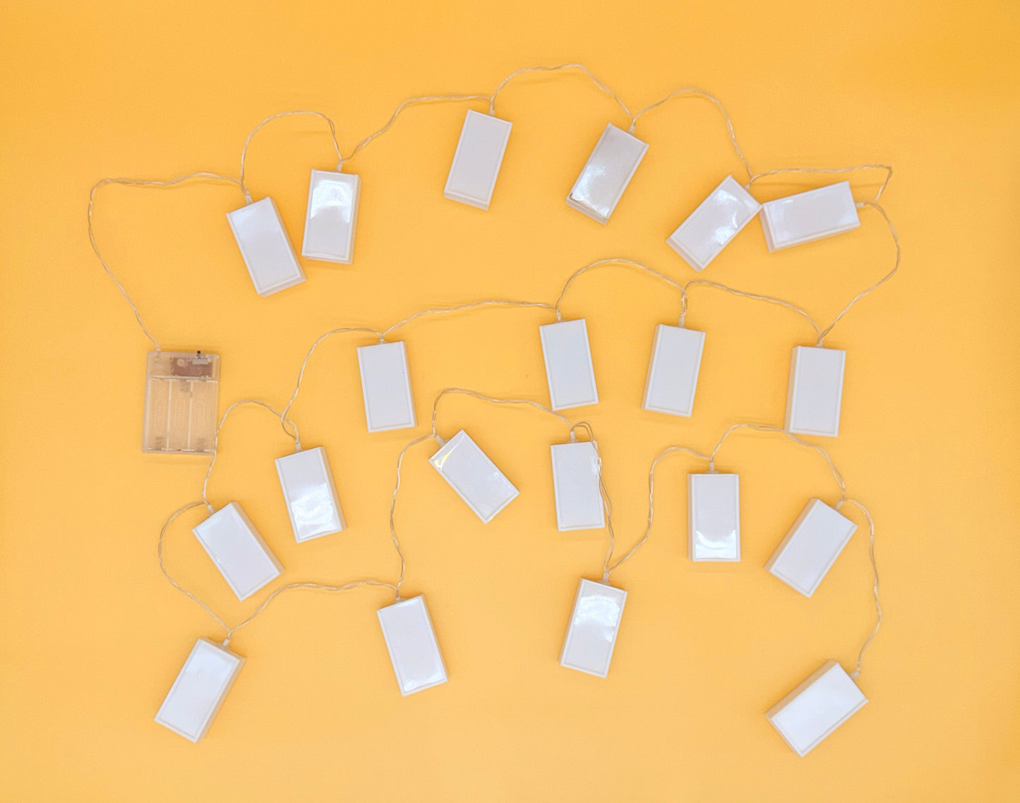 say it LED-gibly string lights