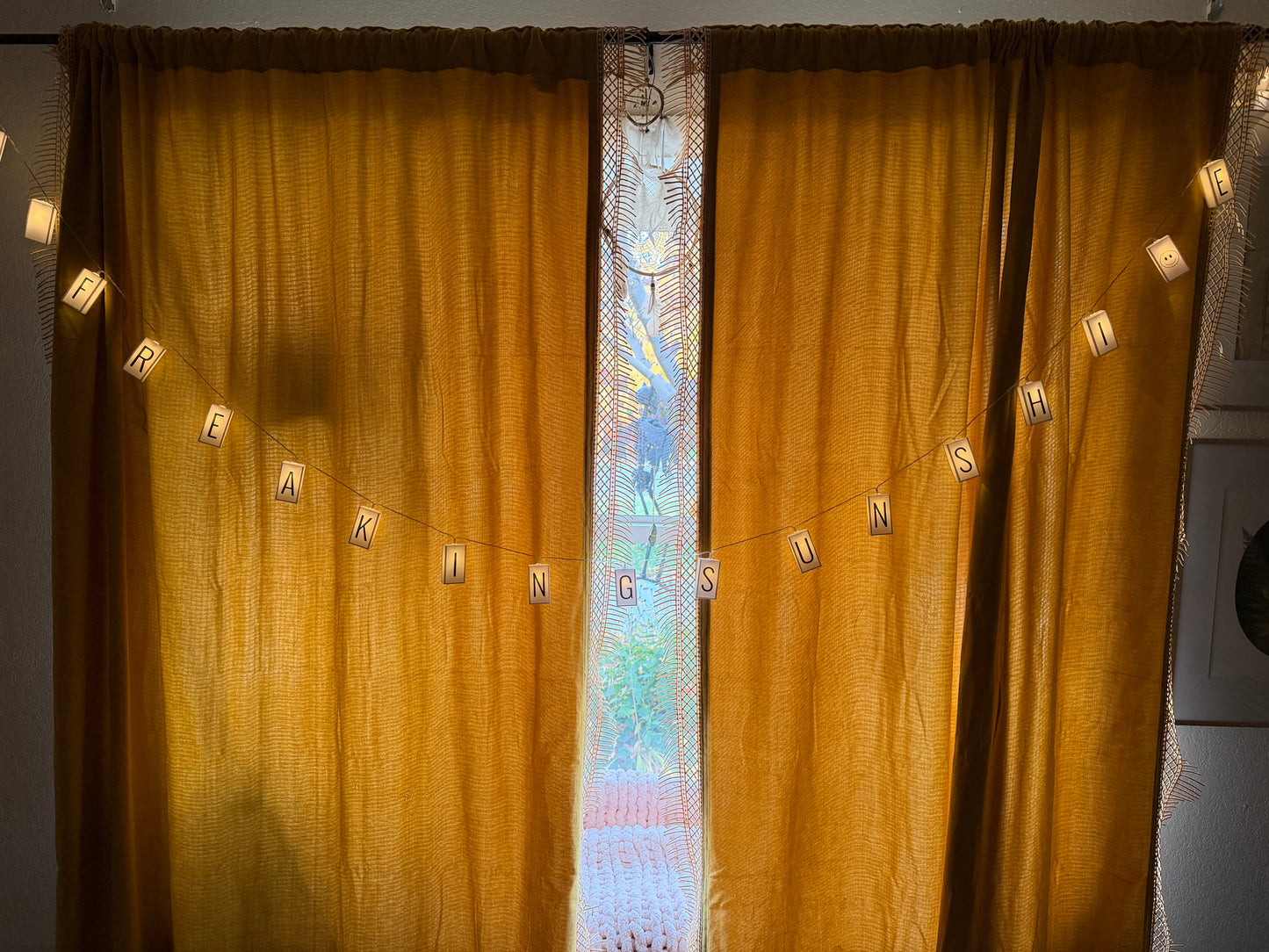 say it LED-gibly string lights