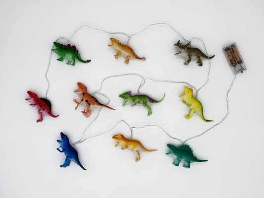 Dino-rific string lights