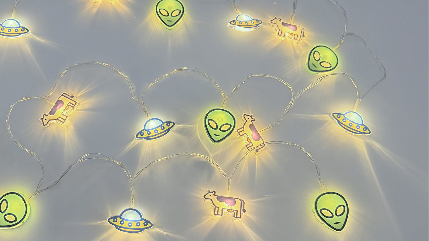 take me home, celestial roads string lights