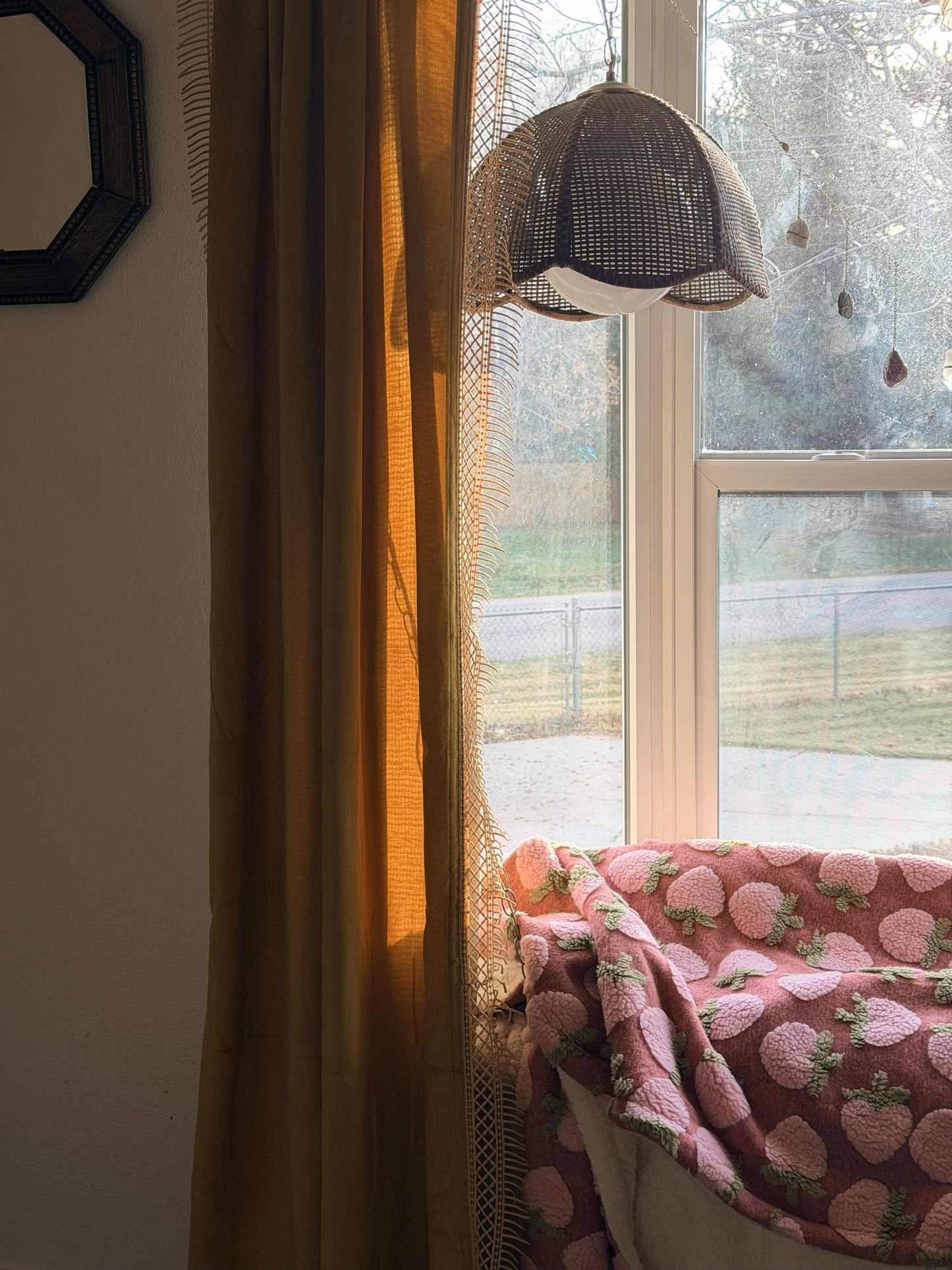 plonked-peach Posh Potato Blanket