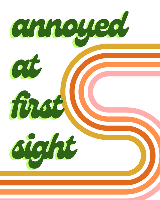 annoyed at first sight. printable home decor