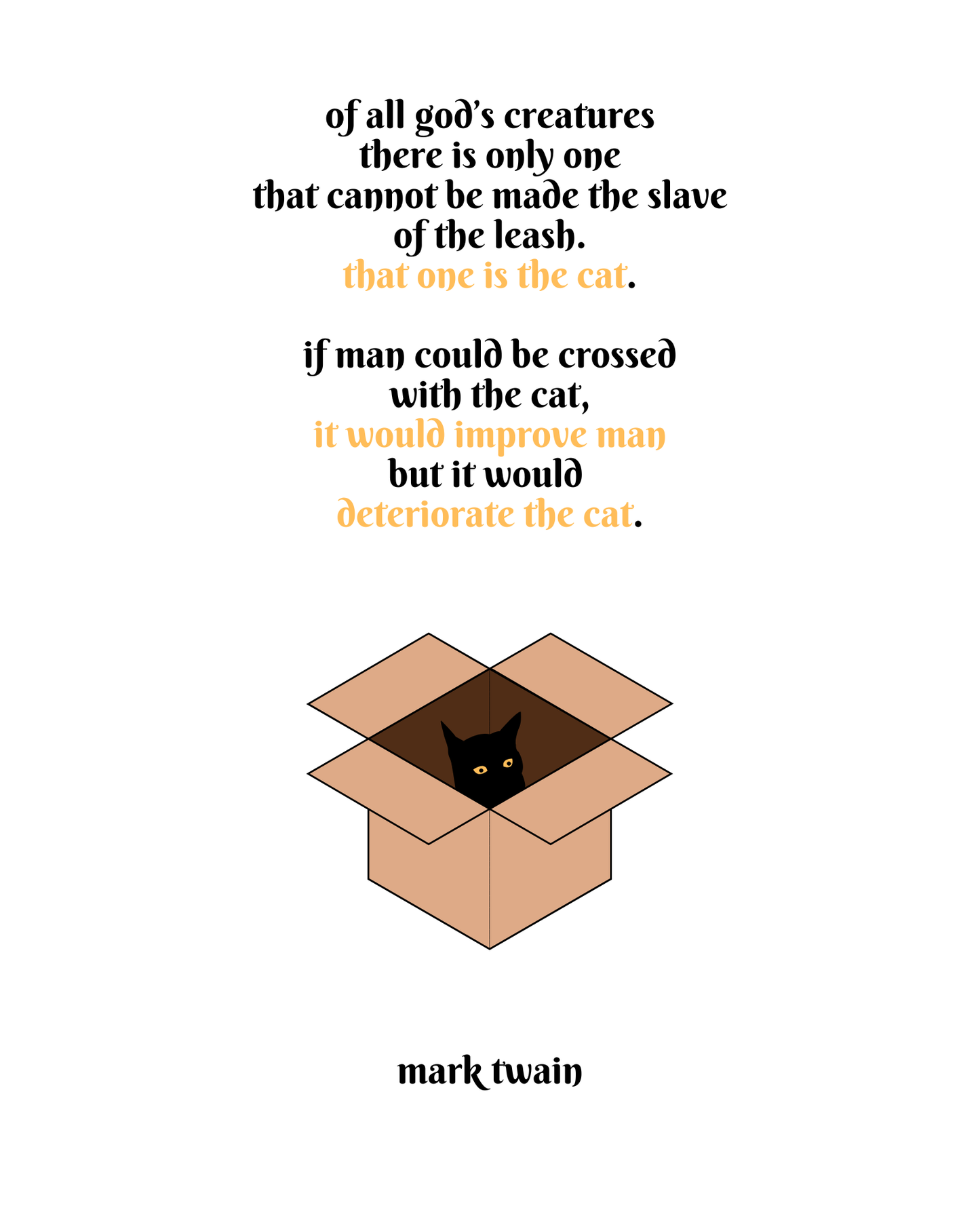 that one is the cat. printable home decor