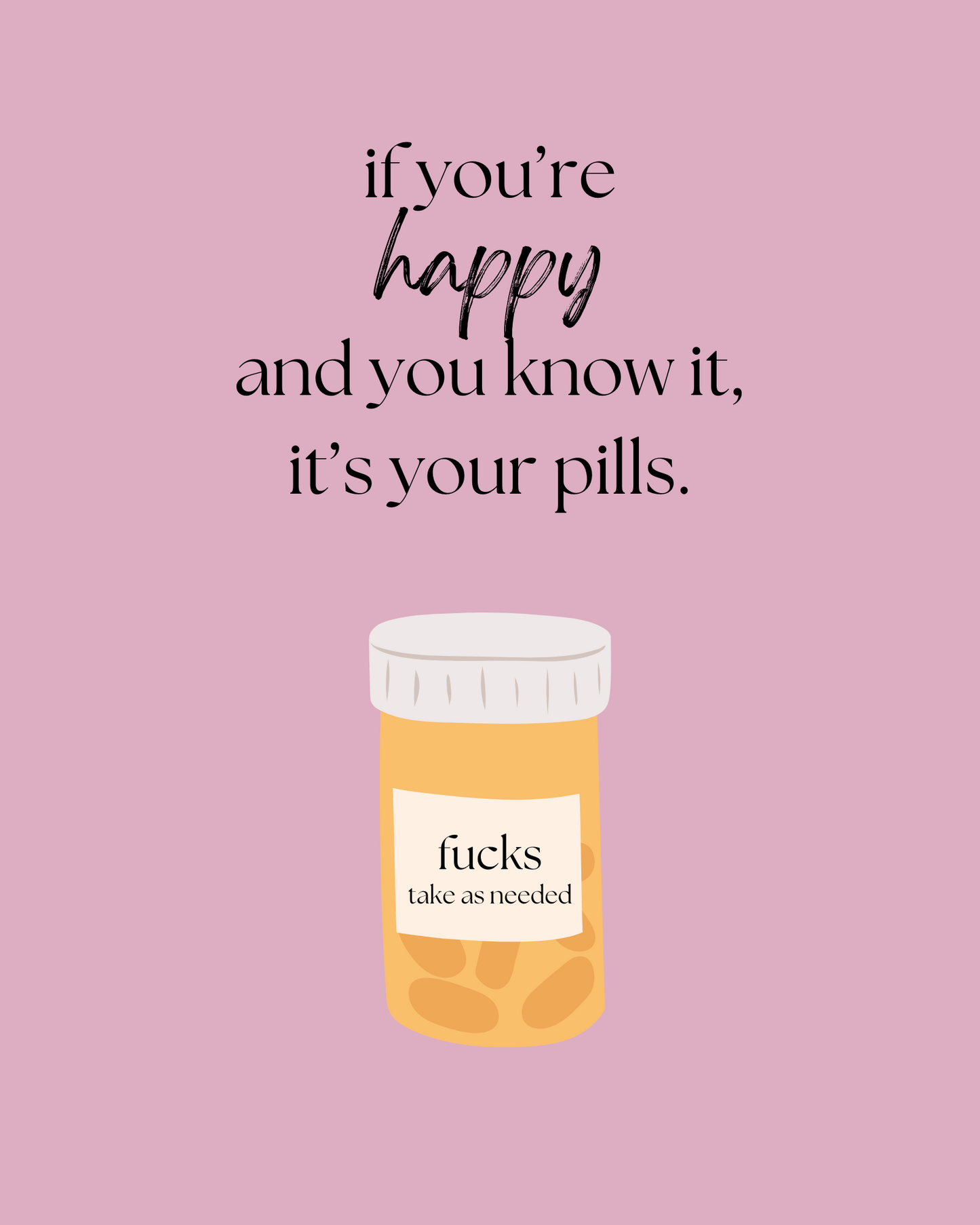 if you're happy and you know it... printable home decor