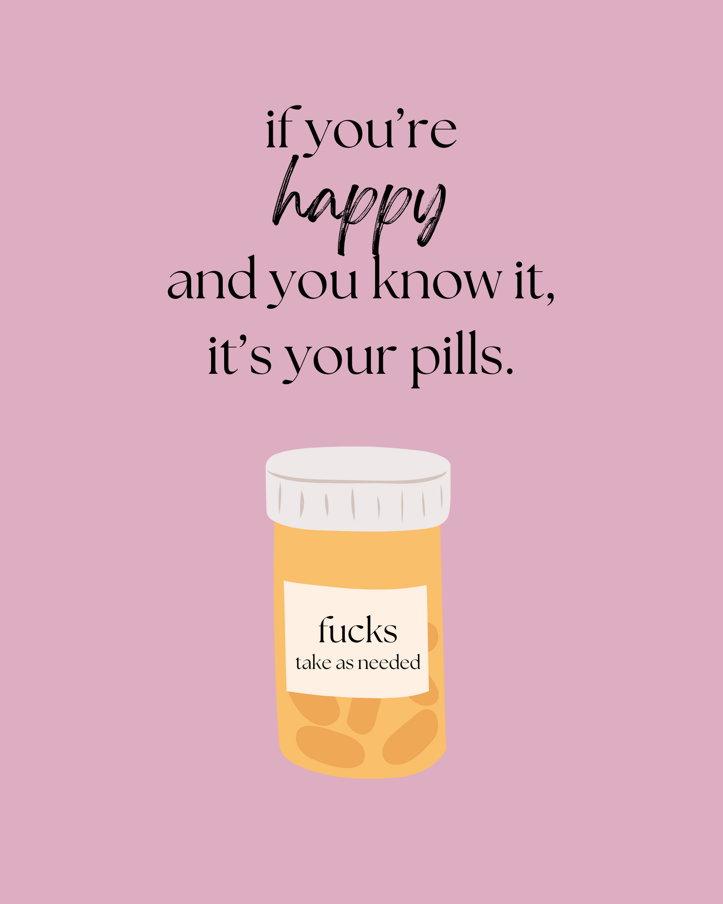 if you're happy and you know it... printable home decor