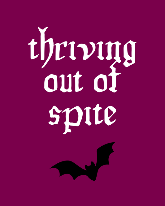 thriving out of spite printable home decor